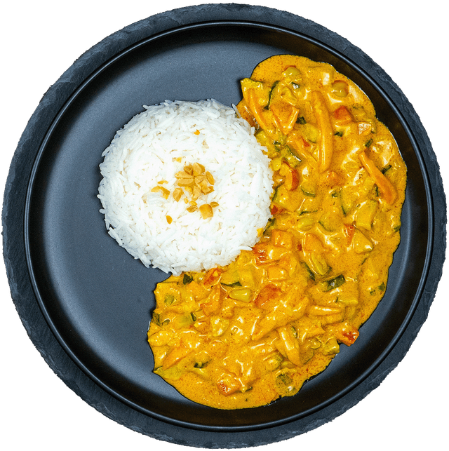 Erdnuss-Coconut Curry