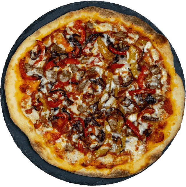 Beef BBQ Pizza
