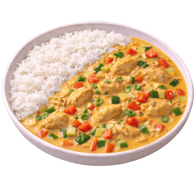 Peanut Chicken Rice