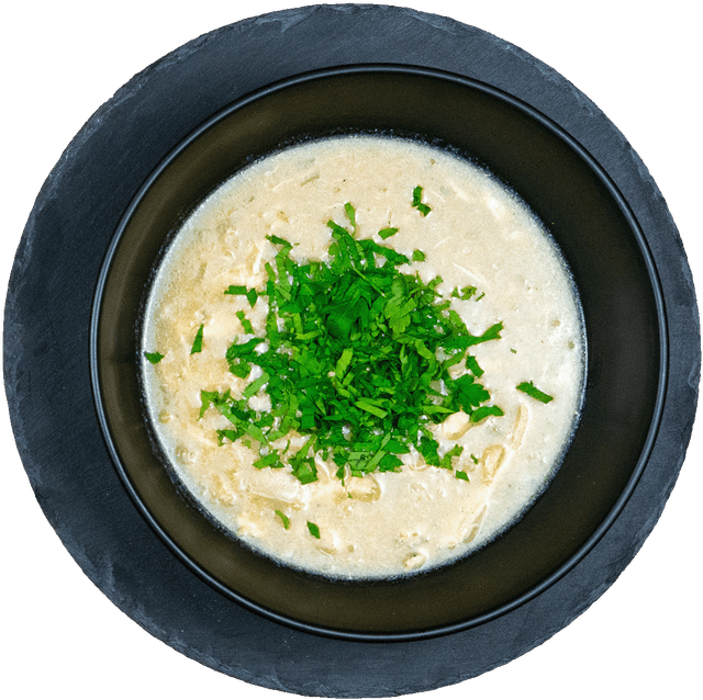 Reis-Hähnchen-Suppe