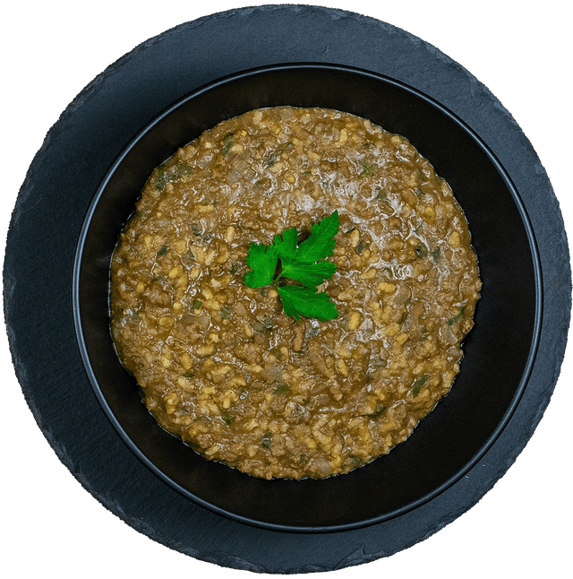 Linsen Hackfleisch-Suppe