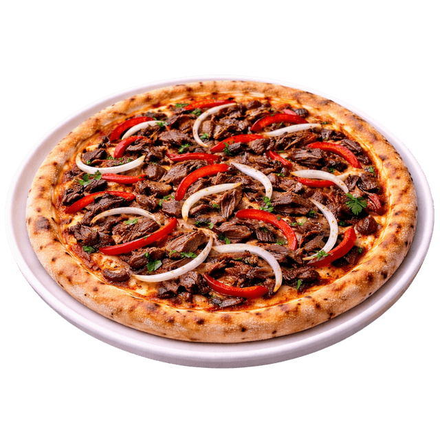 Beef BBQ Pizza